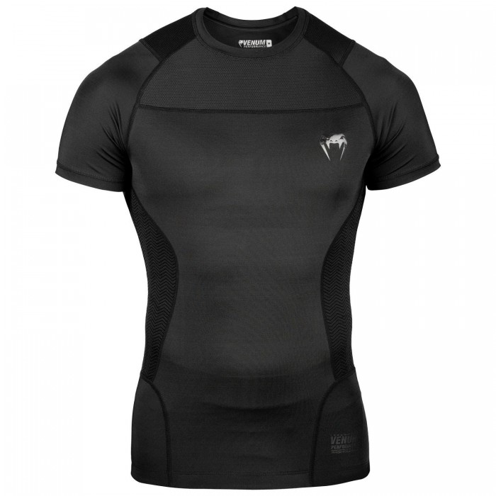 Рашгард - Venum G-Fit Rashguard - Short Sleeves - Black​